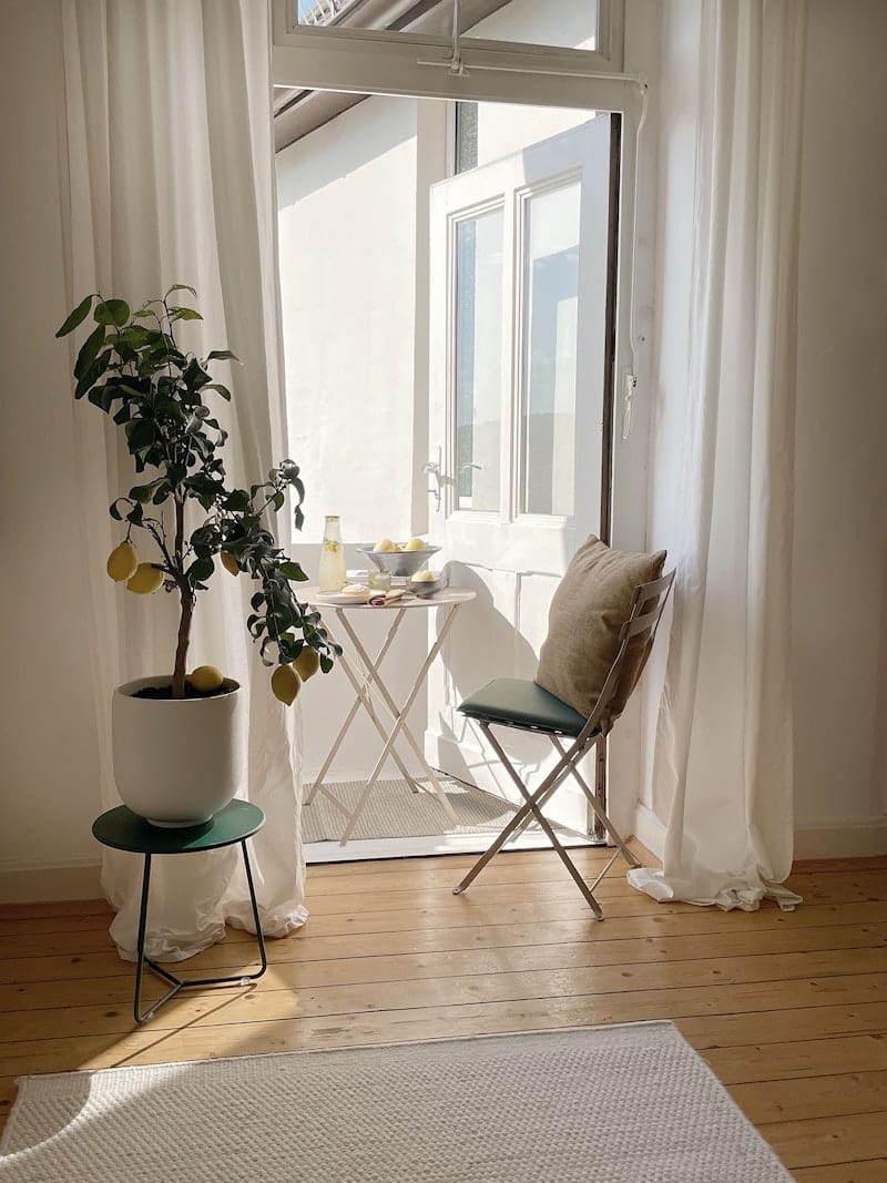 Стальной круглый складной садовый стол In Stock Fermob ARCH-00085529 - Вид №3