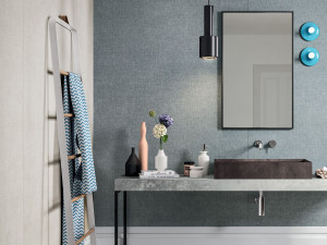 Напольное покрытие из керамогранита с эффектом ткани