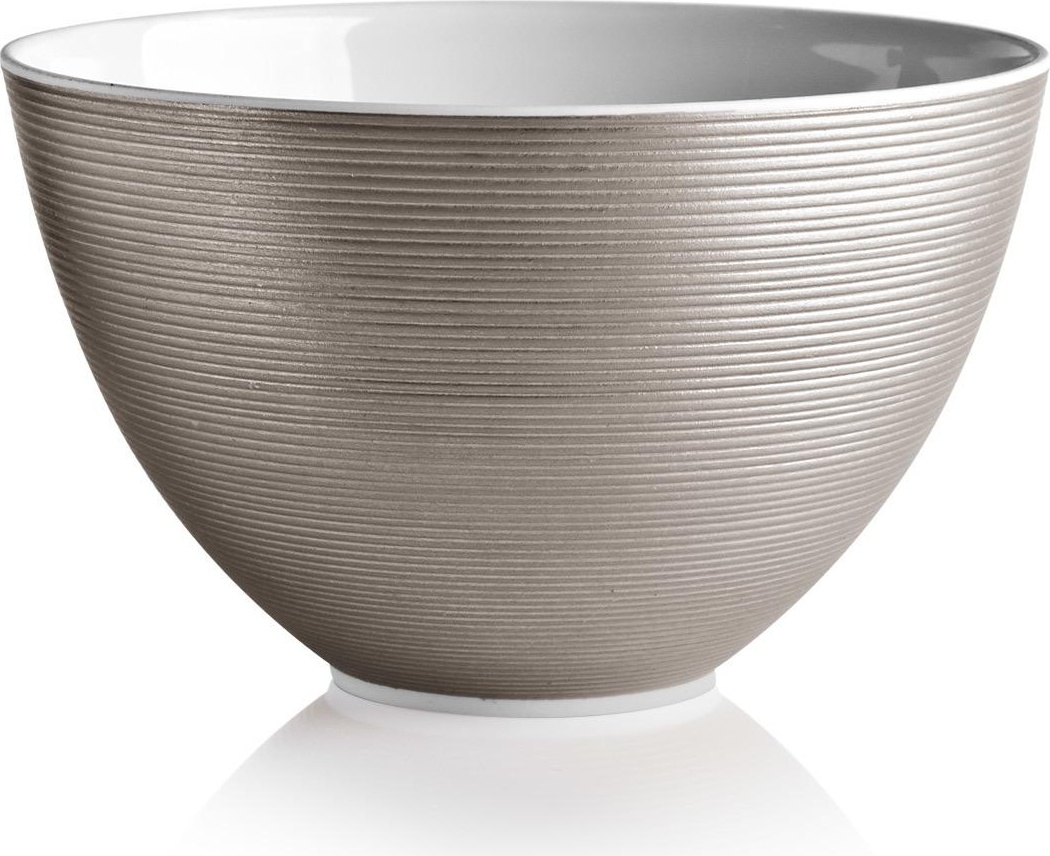 66823 JL Coquet Чаша глубокая 500мл "Хемисфер" (платиновый) Фарфор 