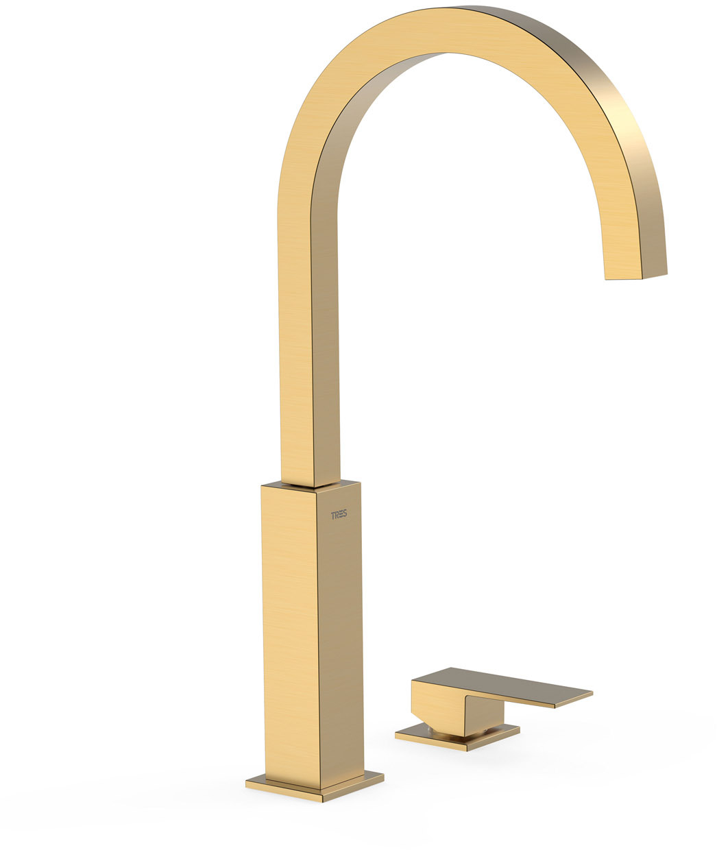 Смеситель для умывальника CUADRO High с одной ручкой-00610504OM TRES