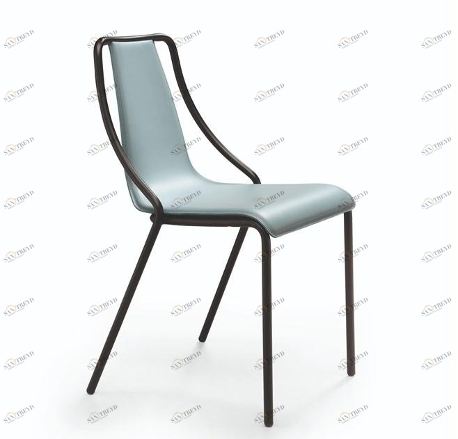 Midj Стул из стали и кожаное сиденье Ola sun-id-1473417