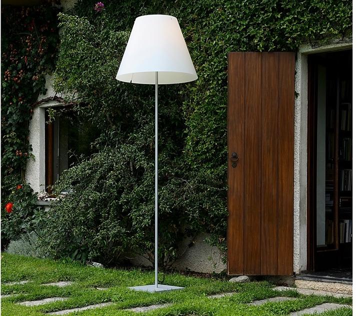 LUCEPLAN Напольный светодиодный торшер из поликарбоната Grande costanza sun-id-1492816 - Вид №1