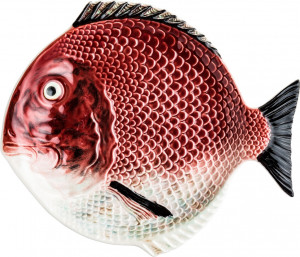 10581665 Bordallo Pinheiro Блюдо сервировочное Bordallo Pinheiro Рыбы 27,5см, керамика Керамика