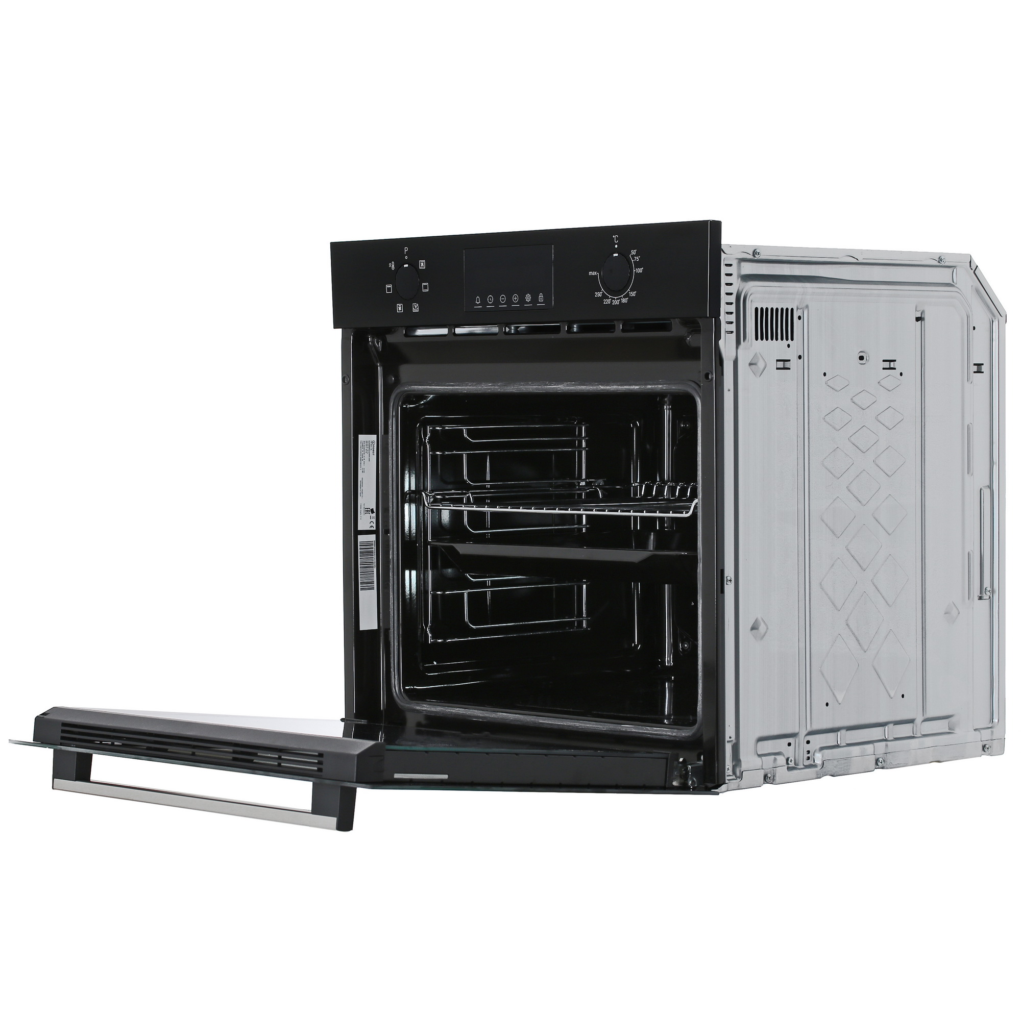 9987778 Электрический духовой шкаф Indesit IFE 3644 J BL черный STDN-0089281 - Вид №5