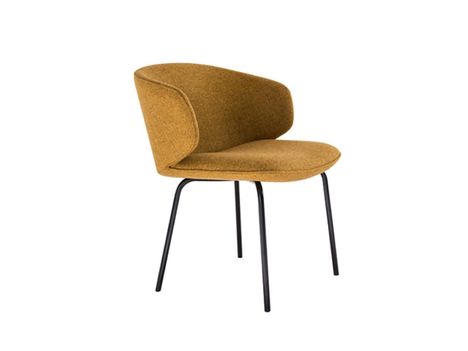 Мягкий тканевый стул с подлокотниками HC28 maison BOLA ARCH-00036571