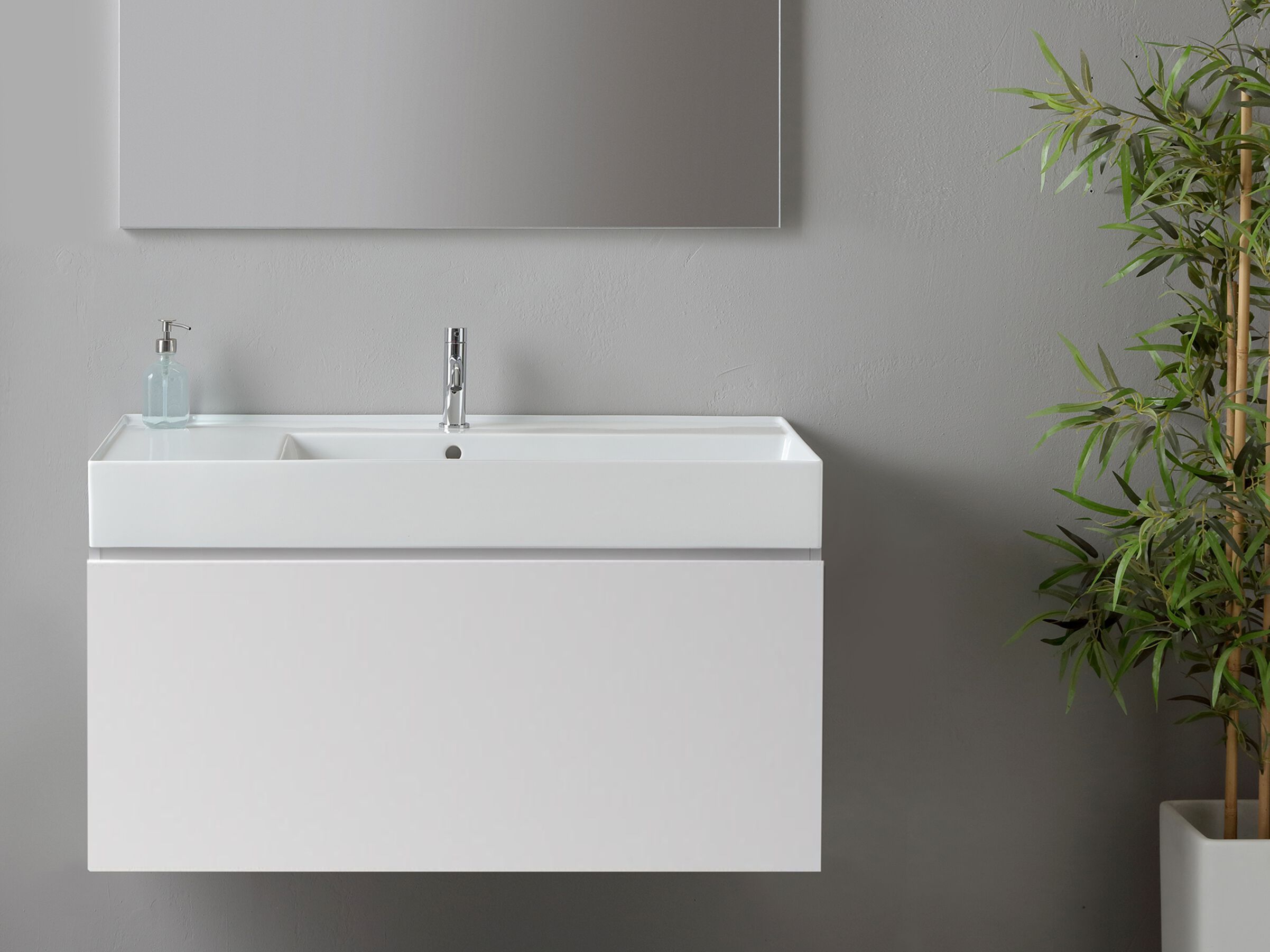 Керамическая одиночная прямоугольная раковина Olympia Ceramica DROP ARCH-00136620 - Вид №4