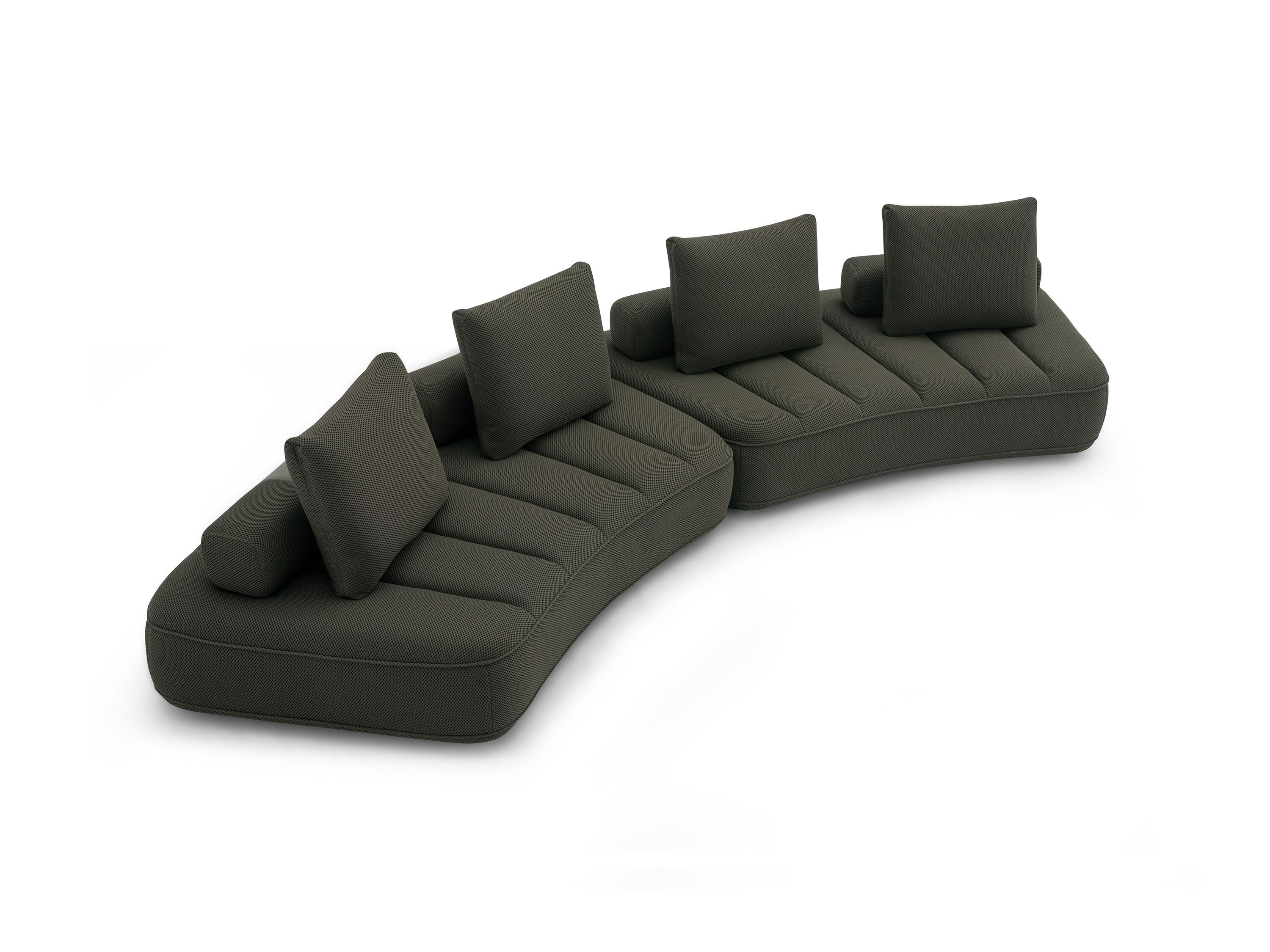 4-местный модульный тканевый диван CAMPO DE' FIORI Tahiti ARCH-00141012 - Вид №2