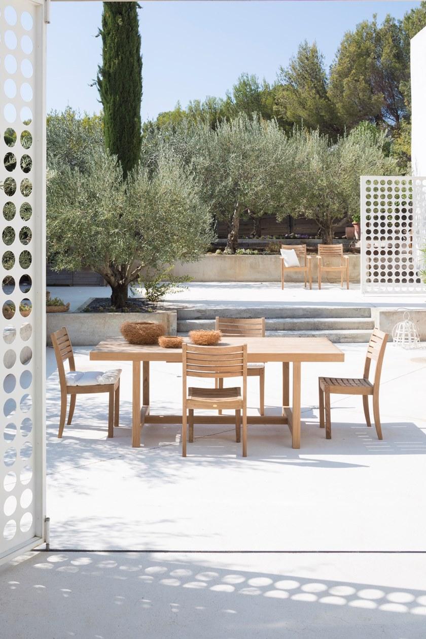 Unopiù Штабелируемый стул из тика Chelsea Sebri - Вид №3