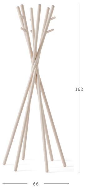 Billiani Вешалка из ясеня Tango 701 - Вид №1