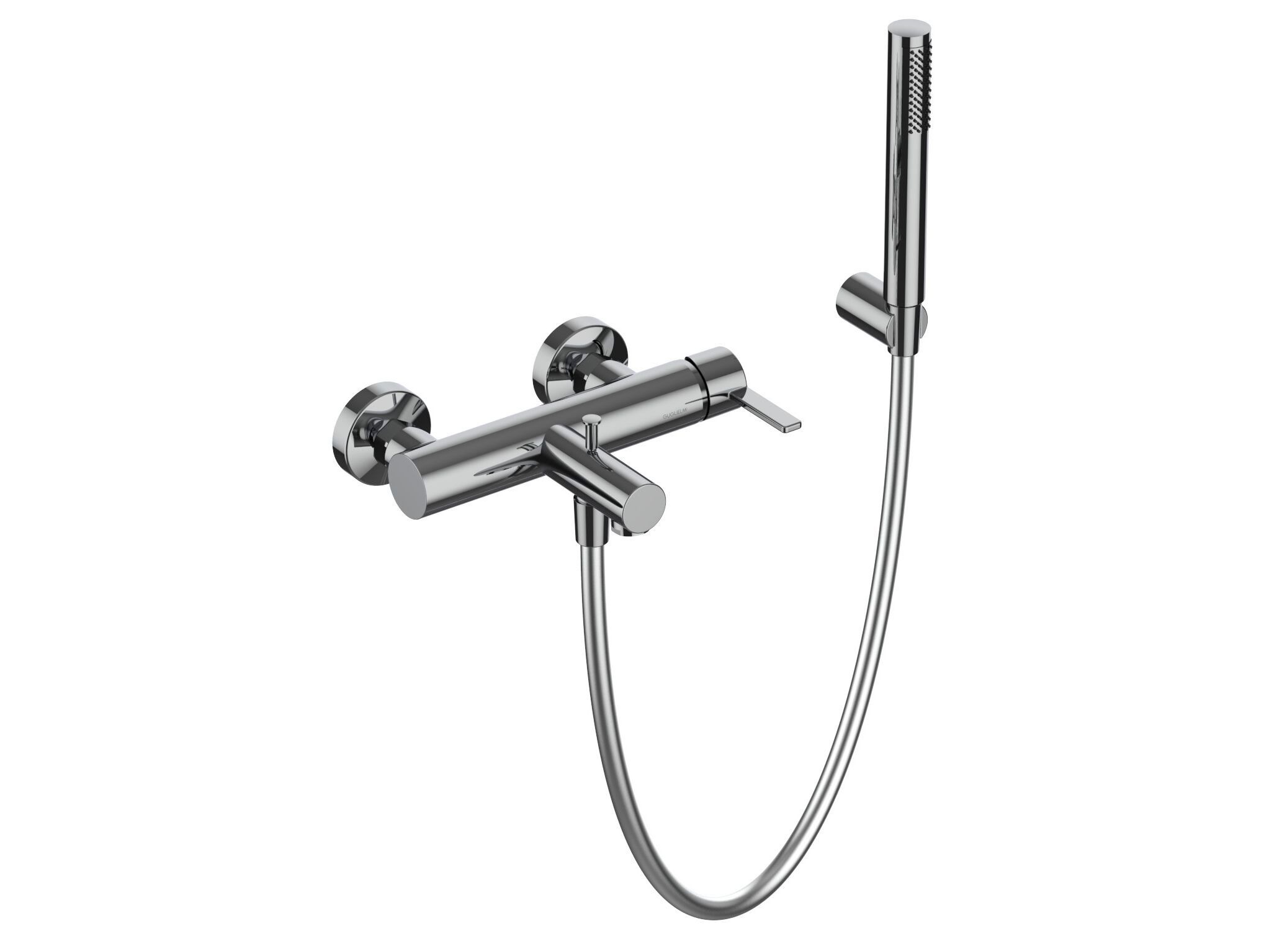 Однорычажный смеситель для ванны с ручным душем GUGLIELMI RUBINETTERIE Rialto ARCH-00063696 - Вид №1