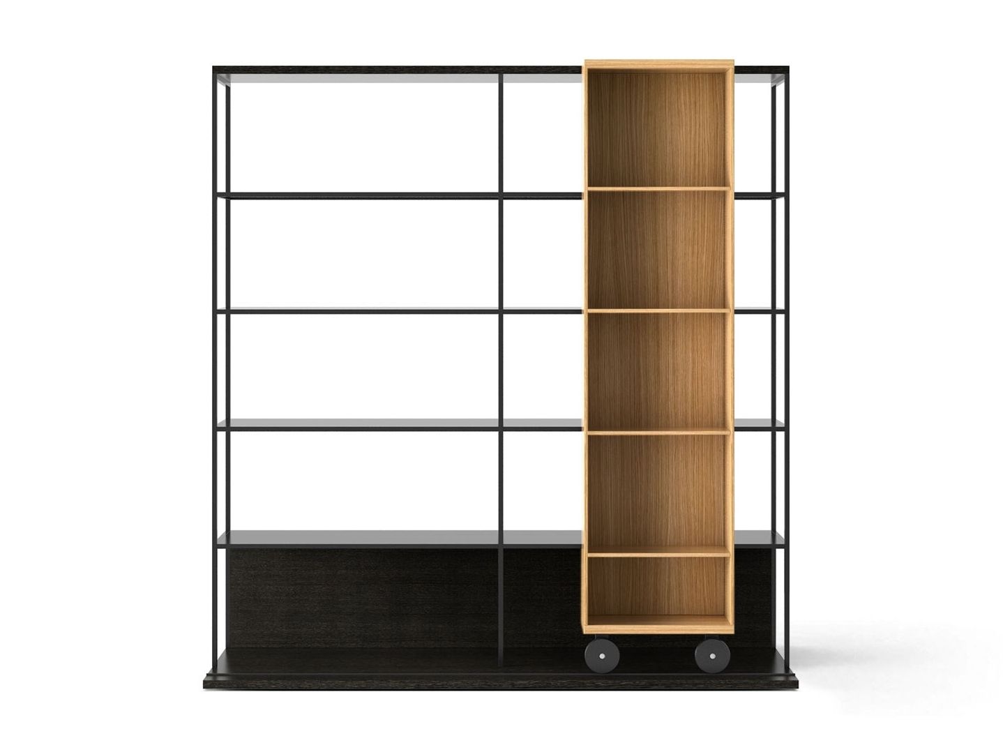 Книжный шкаф из МДФ на колесах Punt Literatura ARCH-00064312 - Вид №37