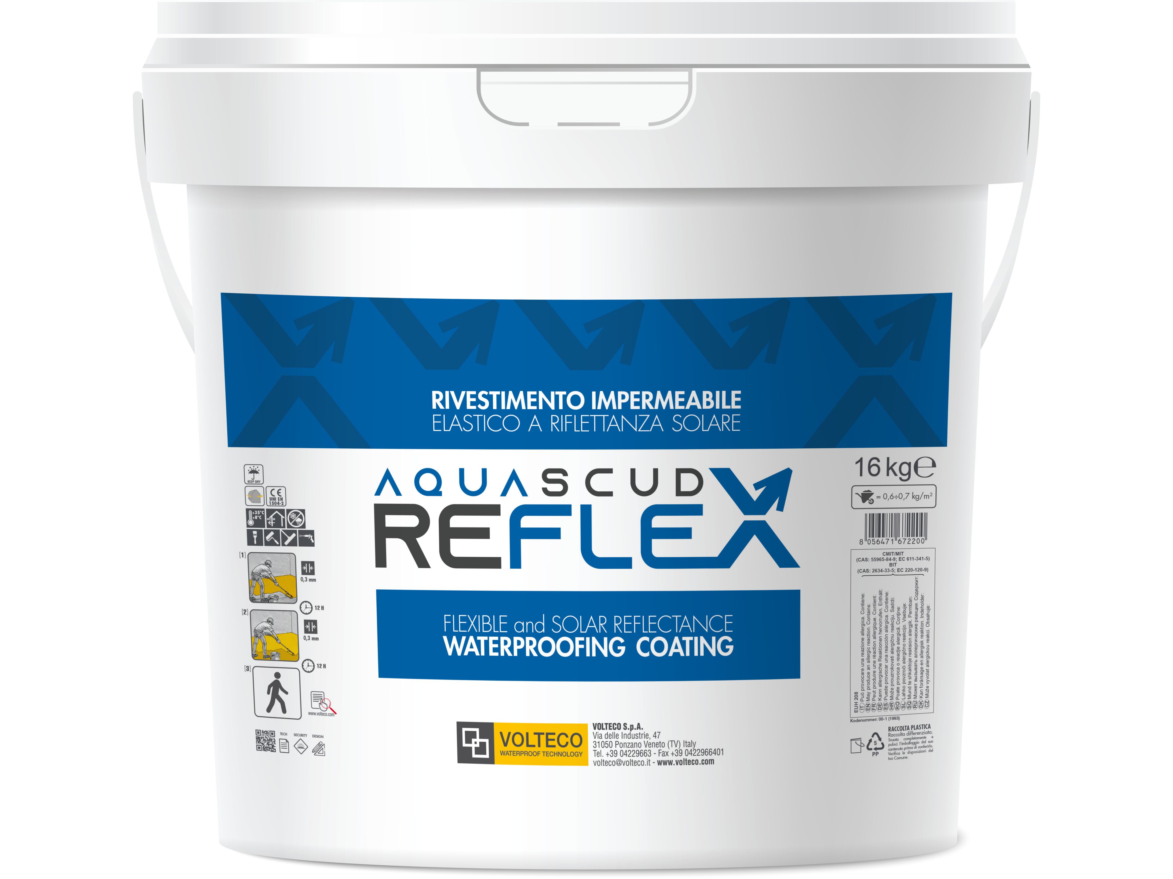 Liquid waterproofing membrane Volteco AQUASCUD System ARCH-00119704