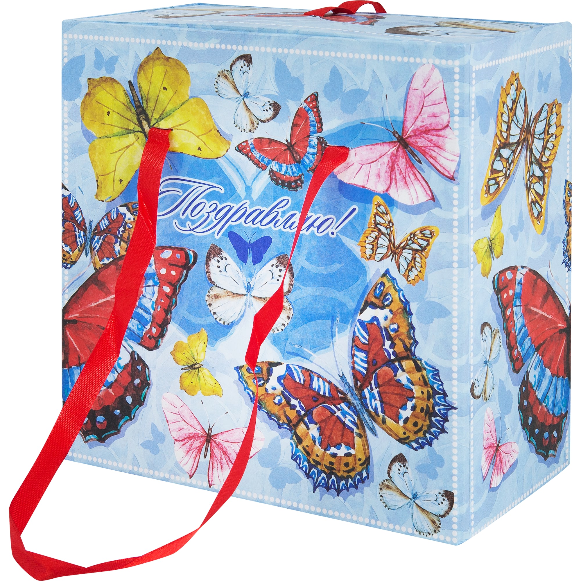 82179550 Коробка подарочная 76868, картон, 18х18х9.5 см Santreyd 