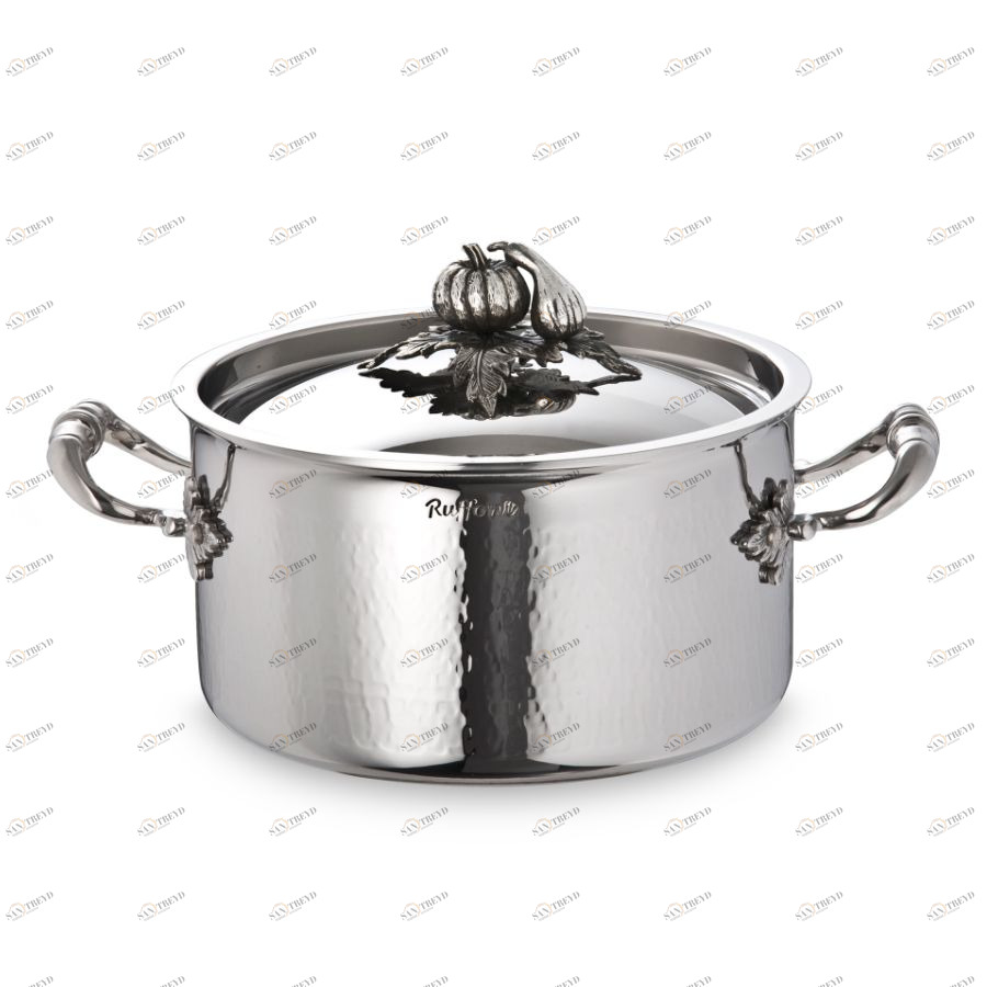 Кастрюля Opus Prima OPA2011X, с крышкой, нержавеющая сталь, Ø20 см, 3,5 л Ruffoni G20RUFFONI