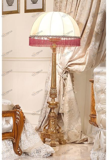 Barnini Oseo Торшер из дерева прямого и отраженного света David Dv 35