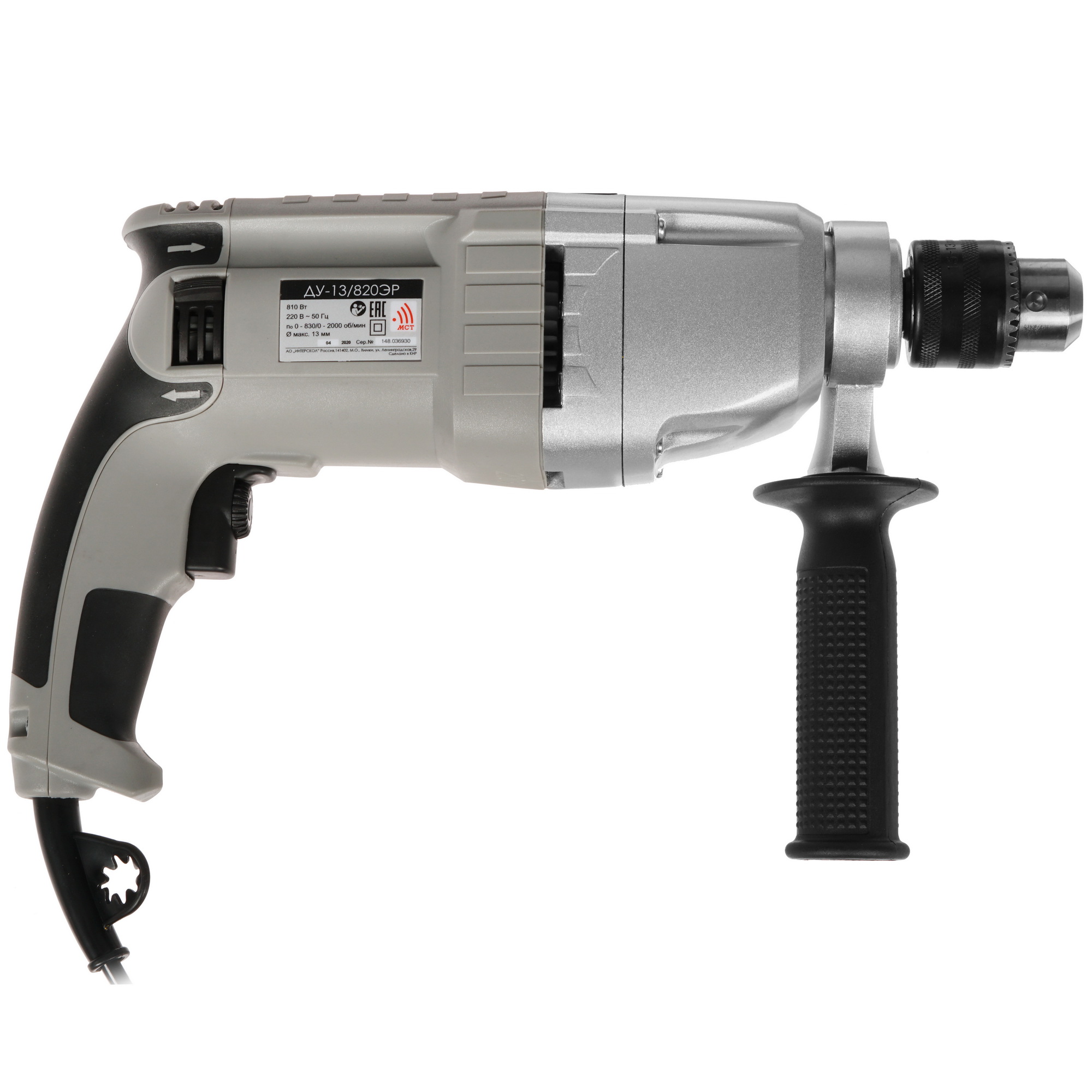 Дрель  Интерскол ДУ-13/820ЭР 8169879 STDN-0132613 - Вид №1