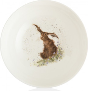 10637574 Royal Worcester Салатник порционный Royal Worcester "Забавная фауна","Кролик" 15см Фарфор костяной