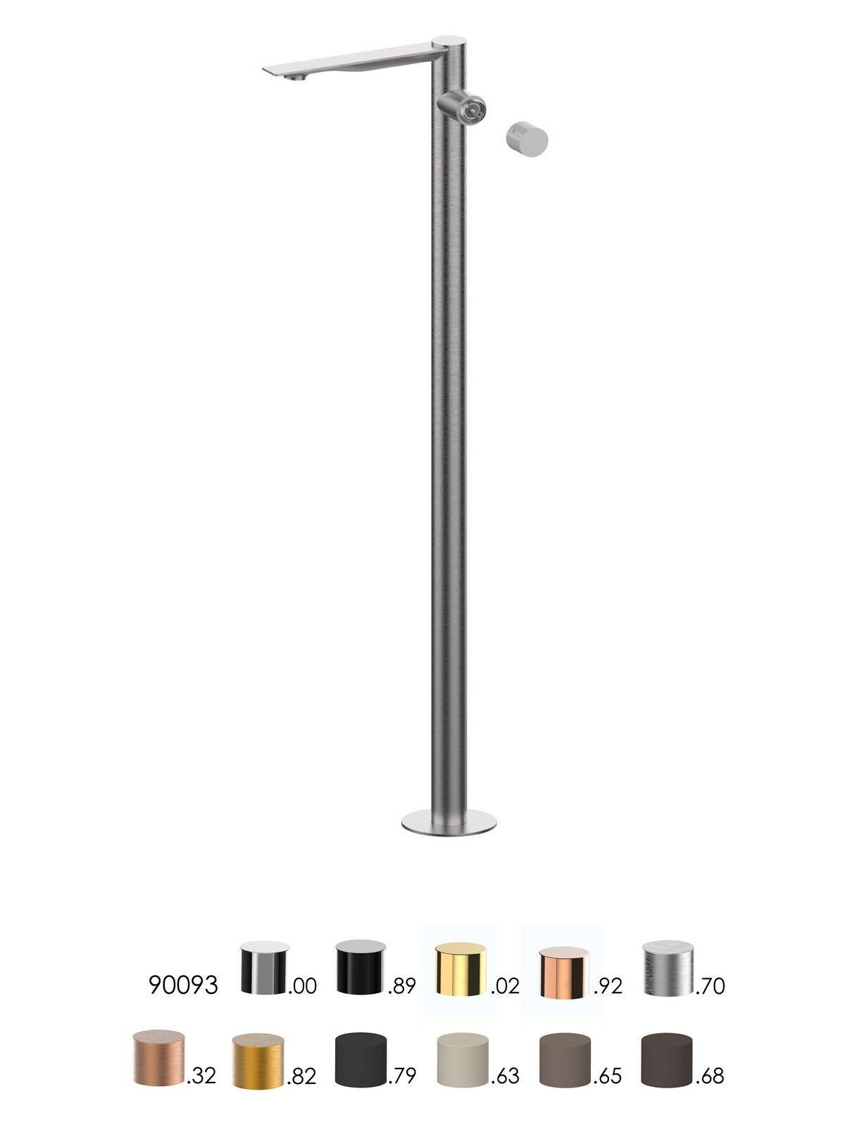 Однорычажный смеситель для раковины без стока Rubinetterie Frattini Narciso S ARCH-00128883 - Вид №11