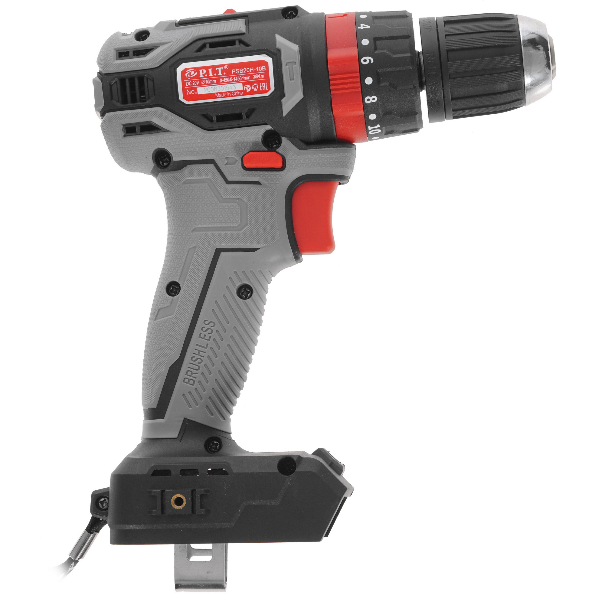Дрель-шуруповерт PIT PSB20H-10B SOLO OnePower 20V  , Без ЗУ, Без АКБ 5333663 STDN-0136500 - Вид №1