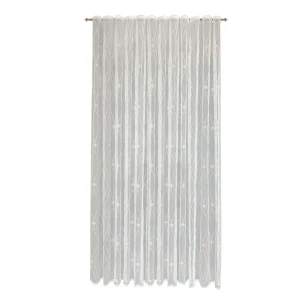Тюль на ленте Сиена 250x260 см цвет бело-розовый 88109983 STLM-2177488