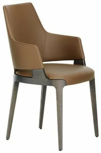 Potocco Кожаное кресло с подлокотниками Velis 942 7 / 942 pb7