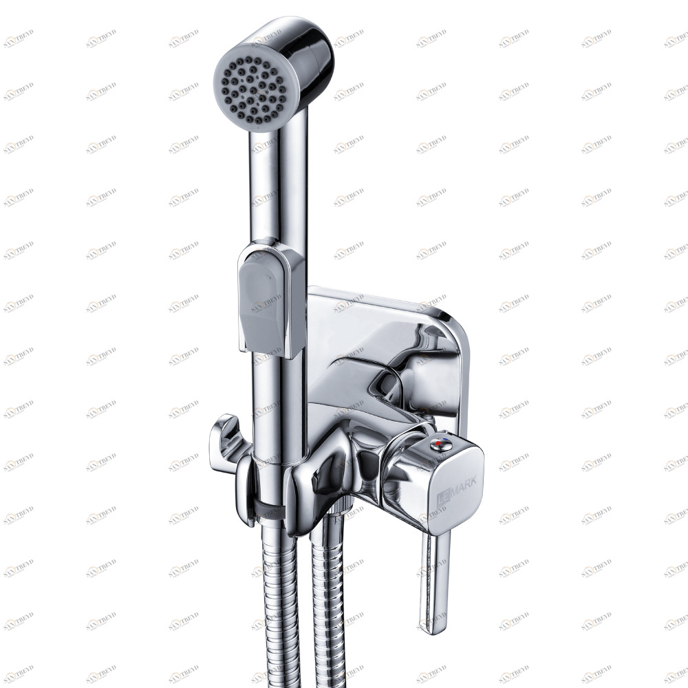 LM7165C Смеситель Solo с гигиеническим душем, встраиваемый LEMARK SOLO