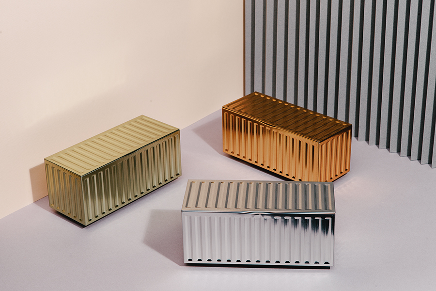 Набор из 3-х металлических контейнеров Container Boxes Doiy DYCONTAME - Вид №4