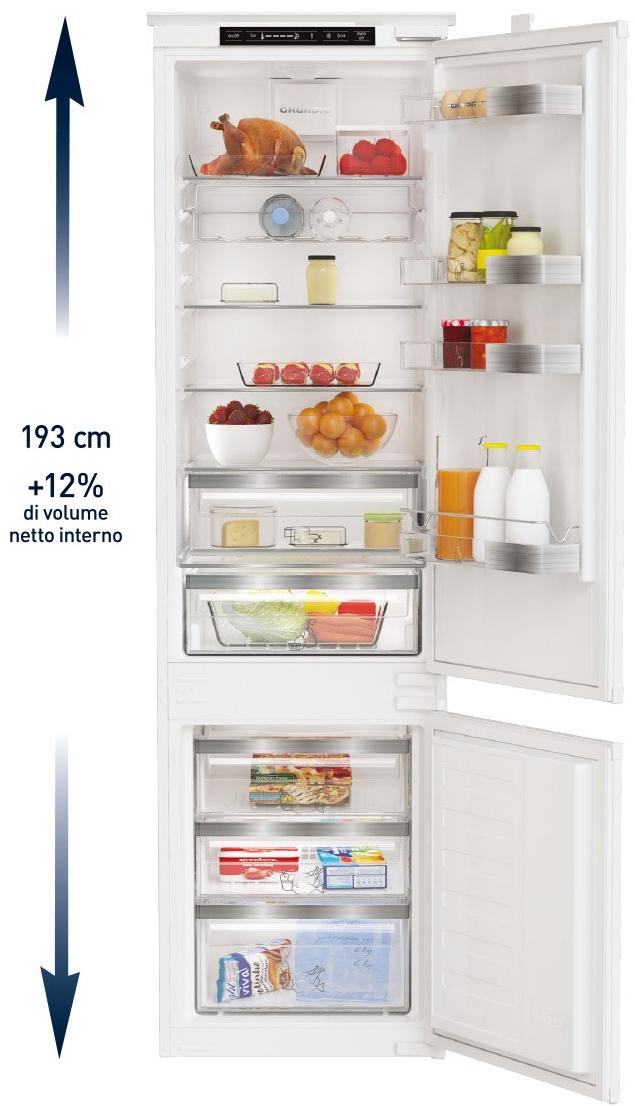 Grundig Комбинированный встраиваемый вентилируемый холодильник sun-id-1439534 - Вид №1