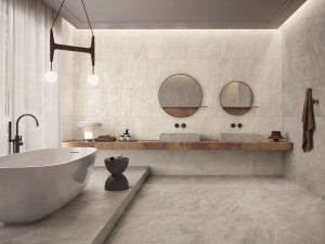 Пол / облицовка керамогранита с эффектом камня для внутреннего и наружного применения