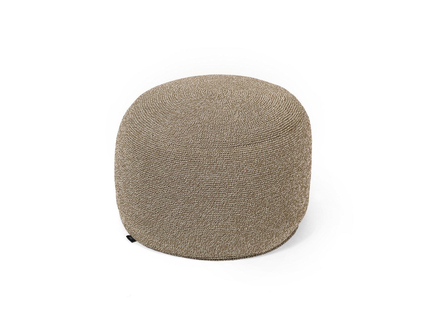Круглый пуф из ткани FISCHER MÖBEL ARCH-00074616 - Вид №3