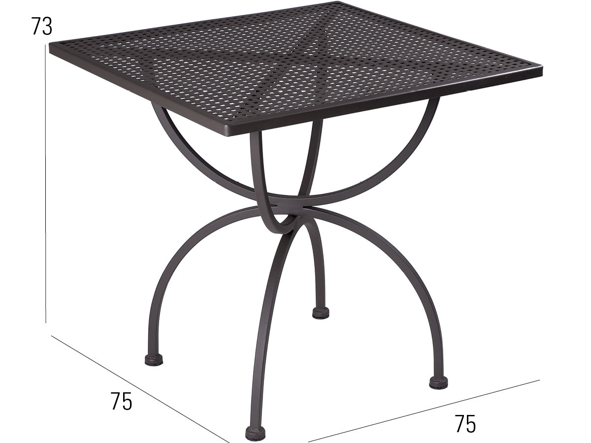 65.00.0993 Ромео набор 5 шт. - включая 2 кресла Romeo, 2 подушки сиденья / спинки красные + 1 стол Romeo 75 × 75 Mbm - Вид №2