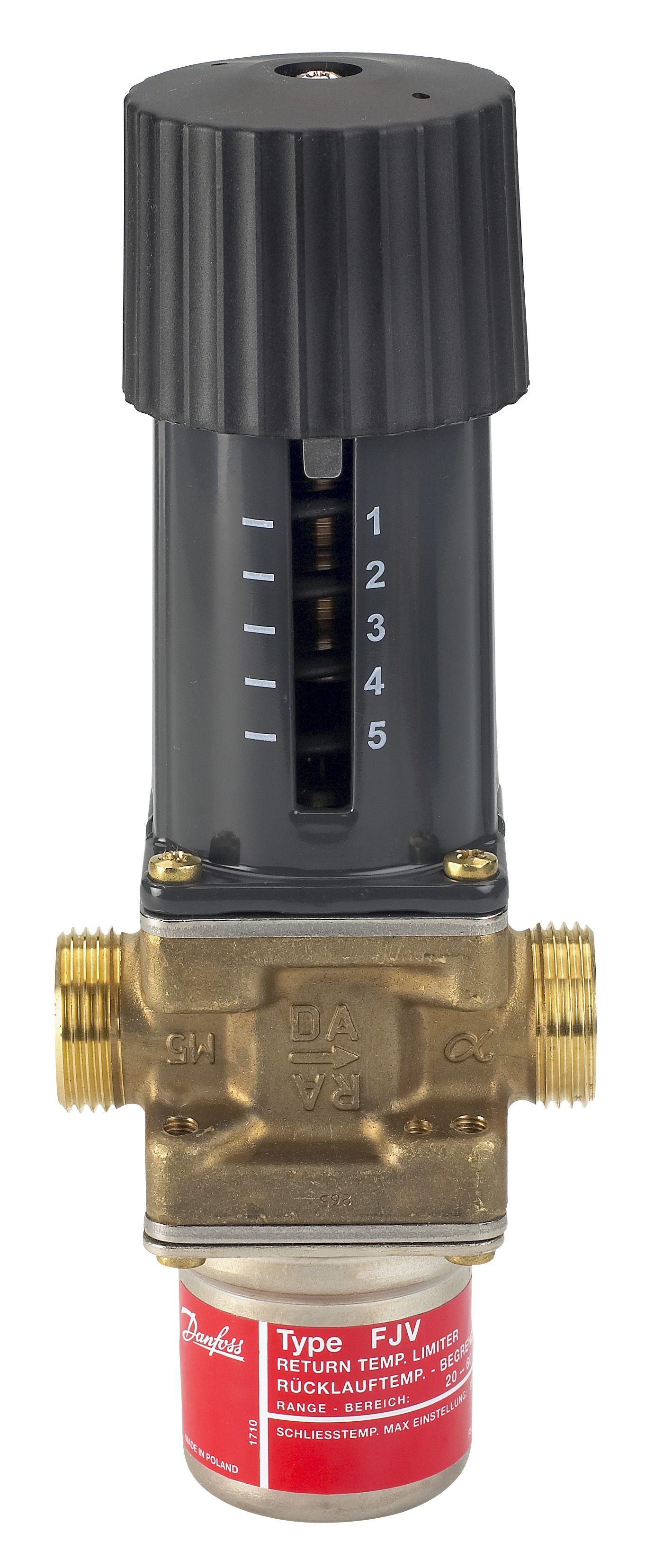 Danfoss Регулятор температуры (ограничитель температуры обратной воды) FJV FJV Ду20 Ограничитель темп-ры 20-60оС 003N3250  - Вид №6