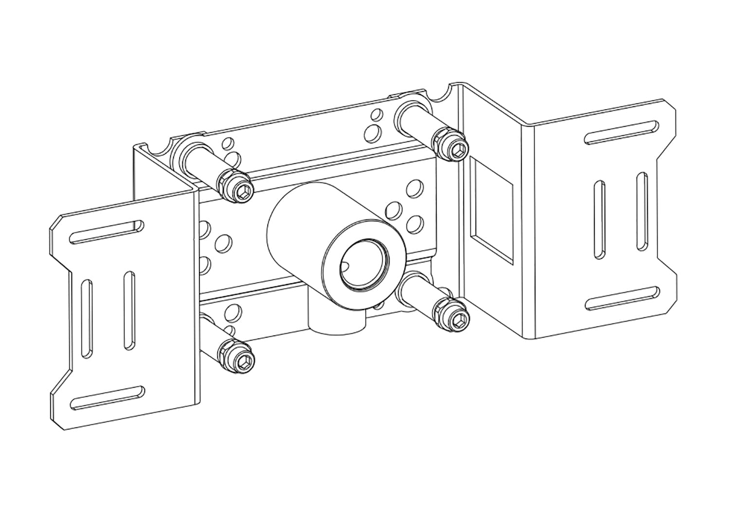 COCOON FIX01 - дождевой душ встраиваемый бокс 40501