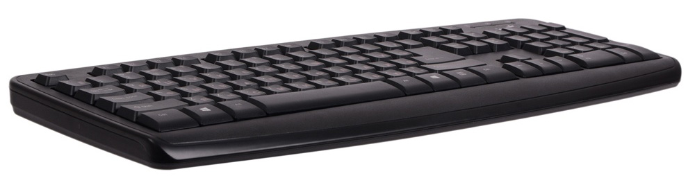 G-KB110X PS/2, 31300710104 Клавиатура kb-110x, ps/2, черный, colour box Genius Santreyd  - Вид №2