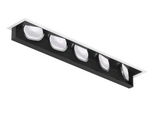 Литой под давлением алюминий с несколькими поворотными полукруглыми прожекторами