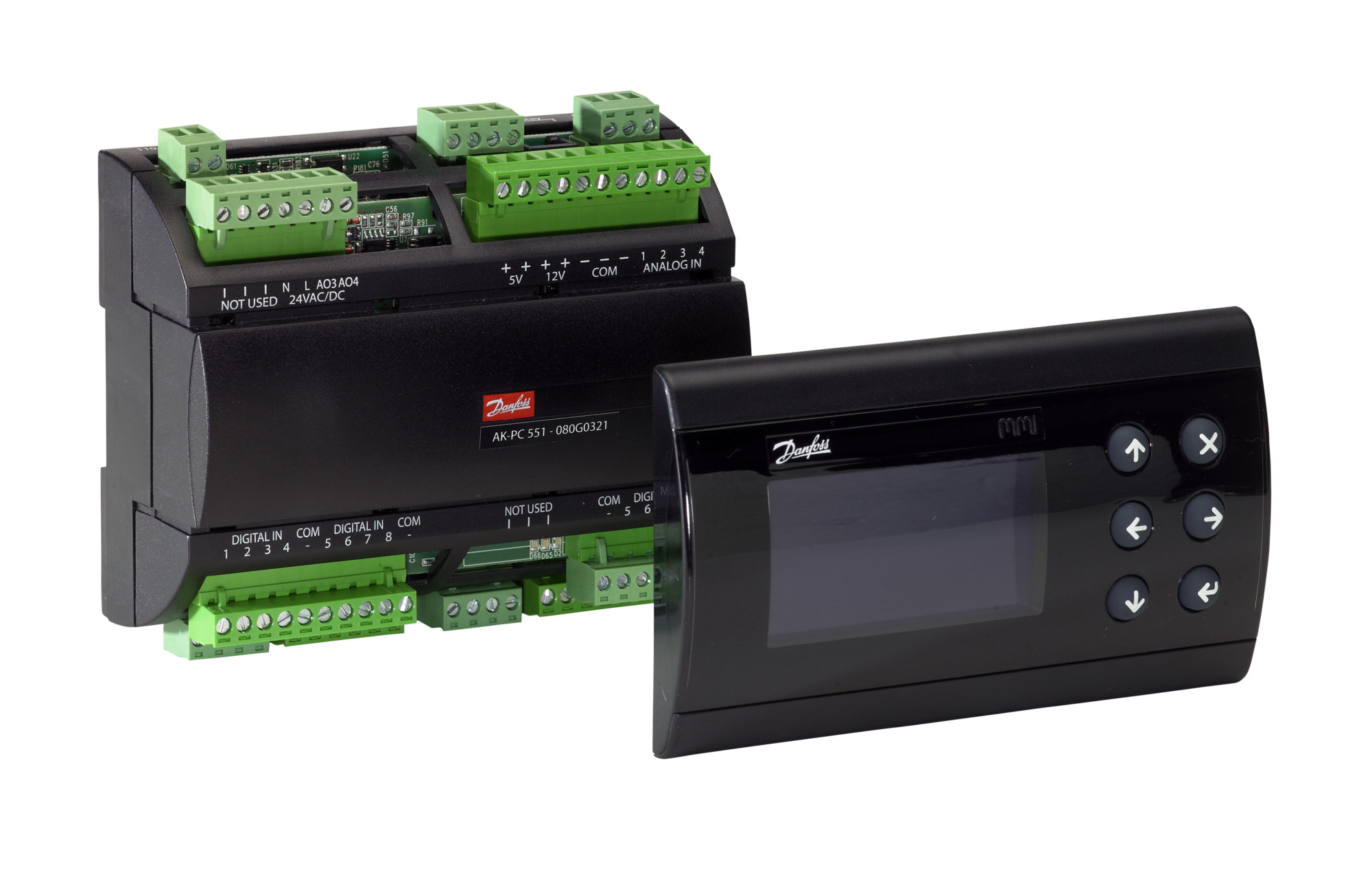 Danfoss AK-PC 551 AK-PC 551 Контроллер давл. и темп. 080G0283  - Вид №13