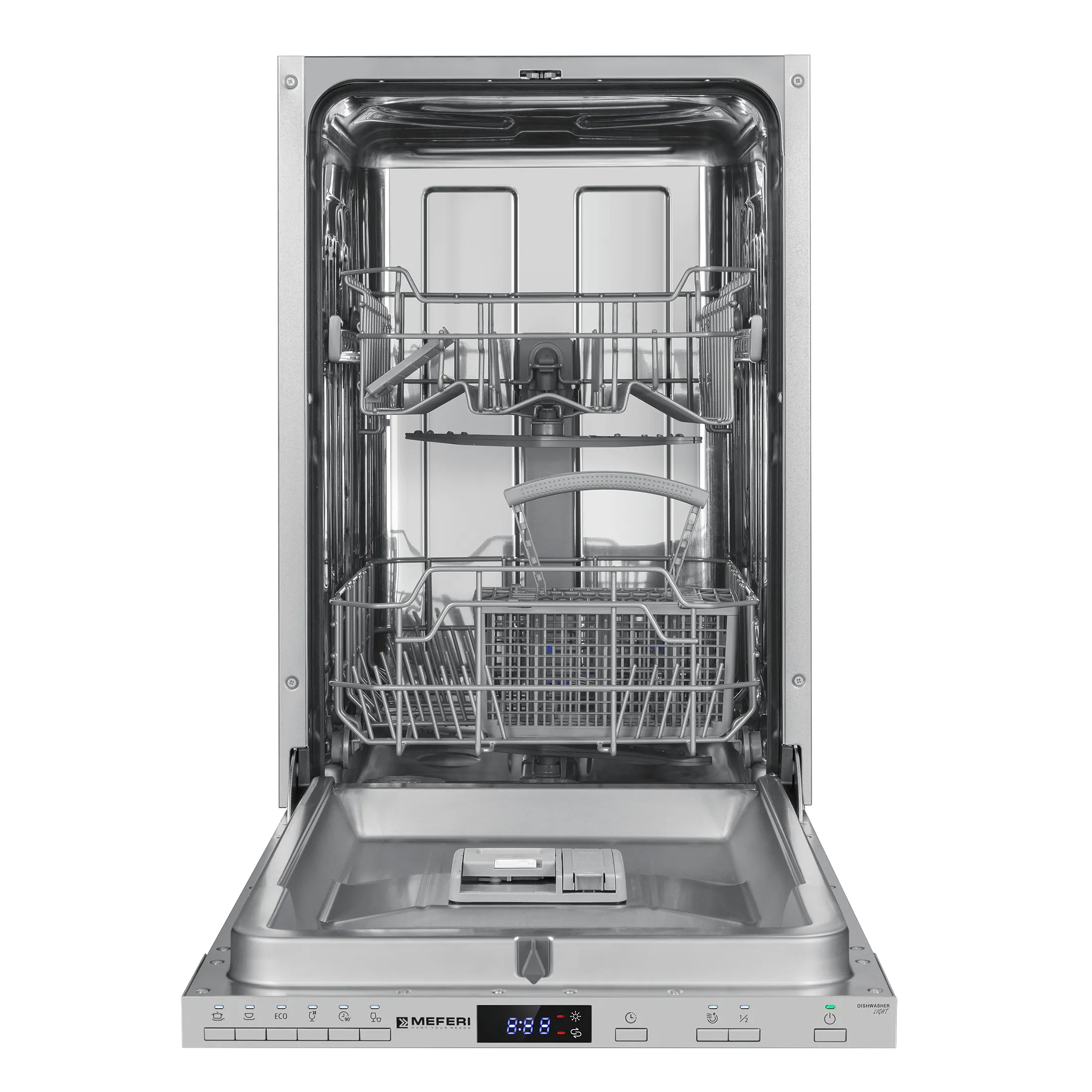 9168834 Встраиваемая посудомоечная машина Meferi MDW4562 LIGHT STDN-0047079