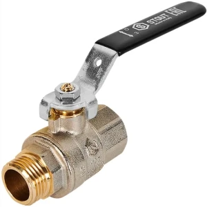 Шаровой кран STOUT DN15 для систем водоснабжения и отопления 89395507