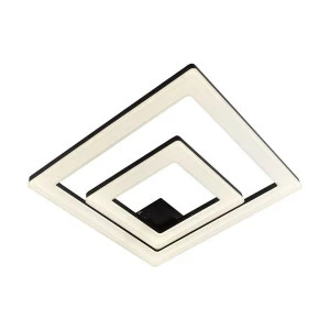 Потолочный светодиодный светильник IDLamp Sevilia 407/2PF-LEDBlack IDLAMP SEVILIA 203168 Белый