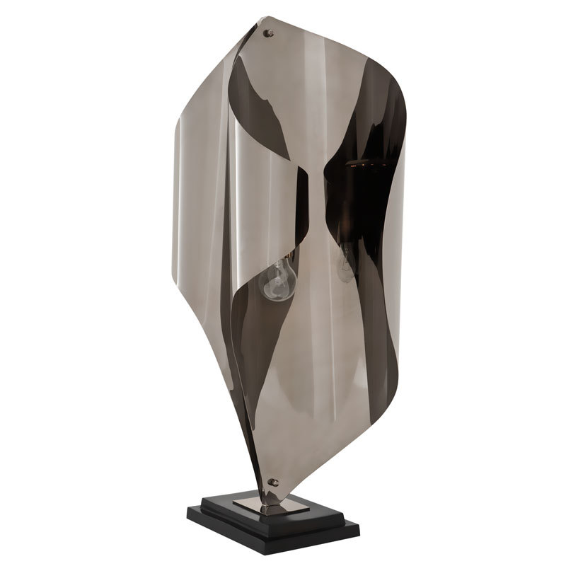 Настольная лампа Spring от Eichholtz хром 109126 EICHHOLTZ ИНТЕРЬЕРНЫЕ 061671 Хром;черный  - Вид №2