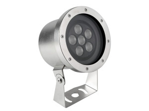 Светодиодная лампа для дайвинга с системой RGB из нержавеющей стали и стекла