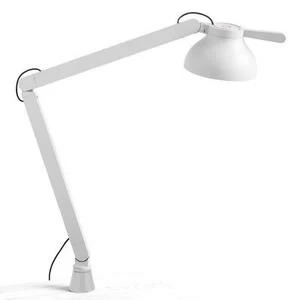 Лампа настольная PC Double, пепельно-серая