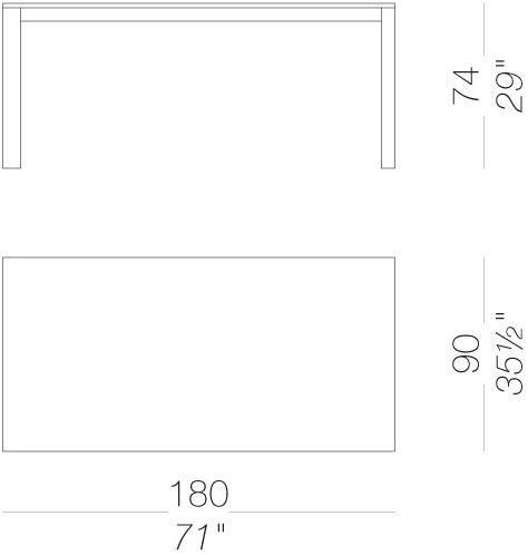 Lapalma Прямоугольный садовый стол Apta outdoor sun-id-1472448 - Вид №7