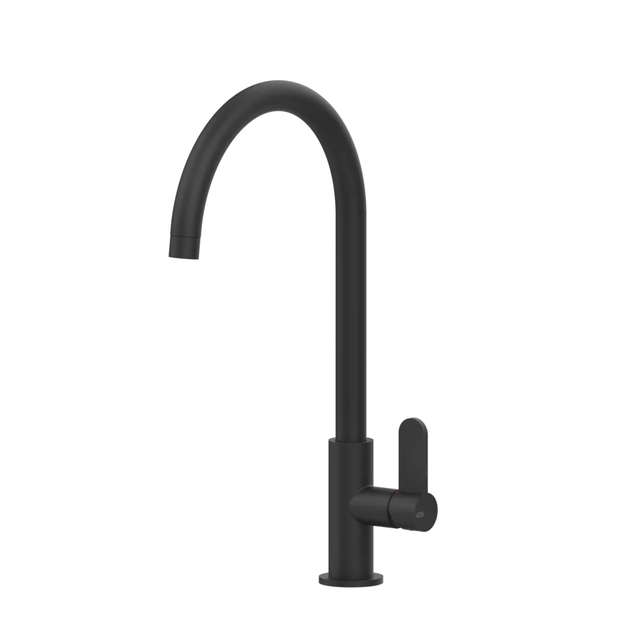 Смеситель для раковины 60075 299 Gessi Helium МАТОВО-ЧЕРНЫЙ 60075299