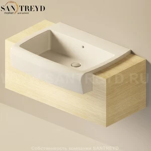 Flaminia UNA Консоль для раковины от 100 до 200 см светлый дуб UNA75C1.WL