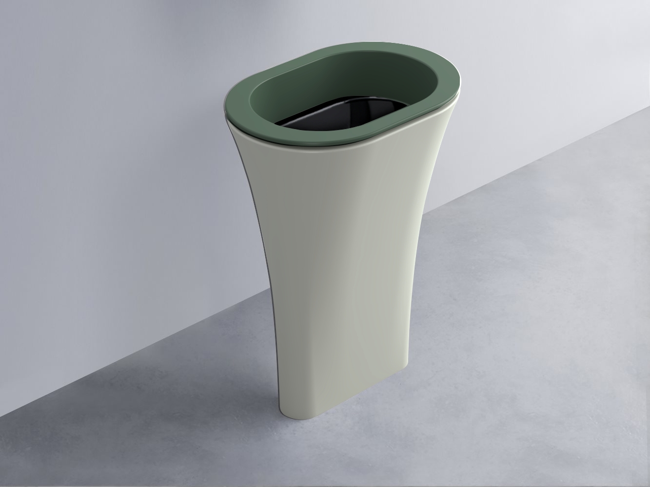 AMLA65-MU+AMPILO-N+AMCOLO-PM Раковина Amedeo Ovale отдельностоящая cielo Enjoy + Amedeo Ceramica Cielo