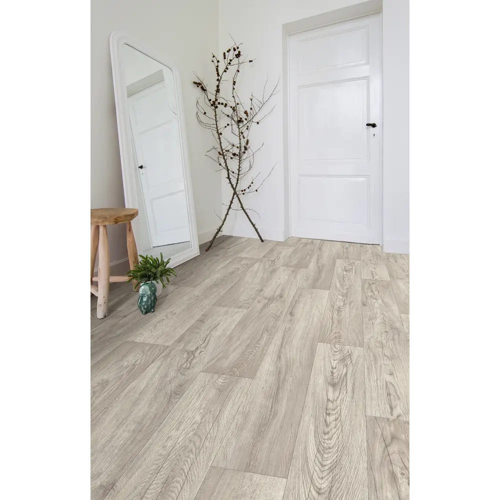 Линолеум бытовой KREAFORTA «Бэдьи» 23 класс, 3.5 м, бежевый с текстурой дерева 89436088 STLM-1581561 - Вид №5