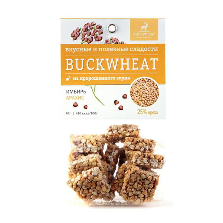 Полезная сладость Buckwheat с арахисом и имбирем Santreyd 10150 - Вид №1