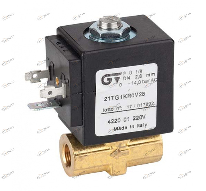 GENEBRE 4220 03 c24v 2-ходовой электромагнитный клапан прямого действия Н.З 