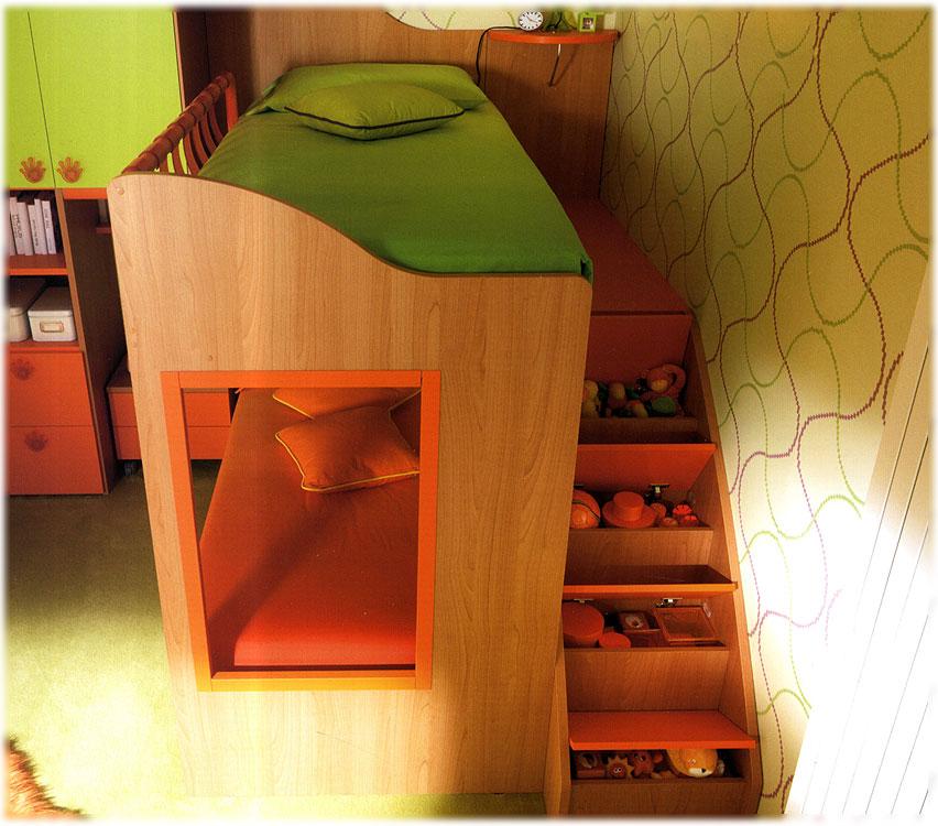 Детская из модулей  MORETTI  COMPACT CS24 ARIA - Вид №1